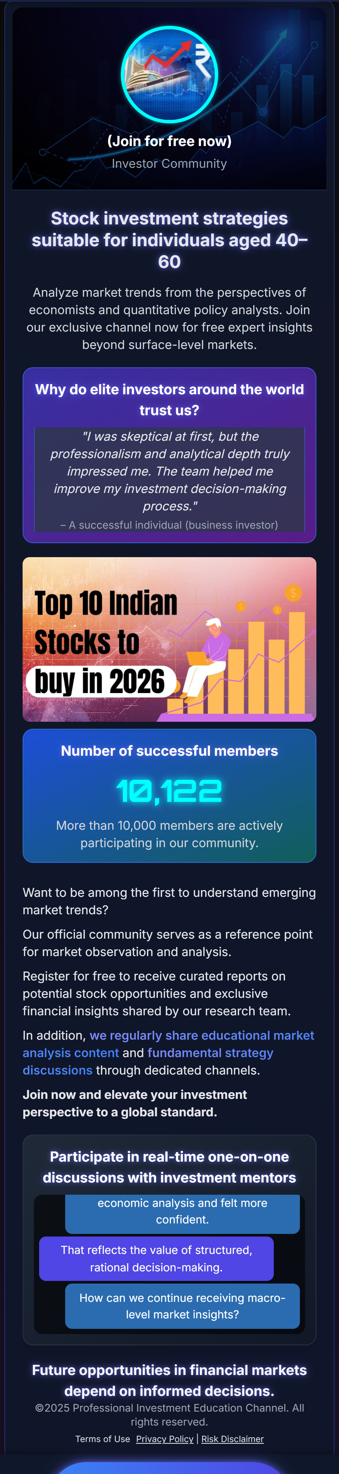 Investment Information